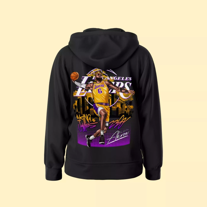 Lebron James- Hoodie - Unisex - Print on back