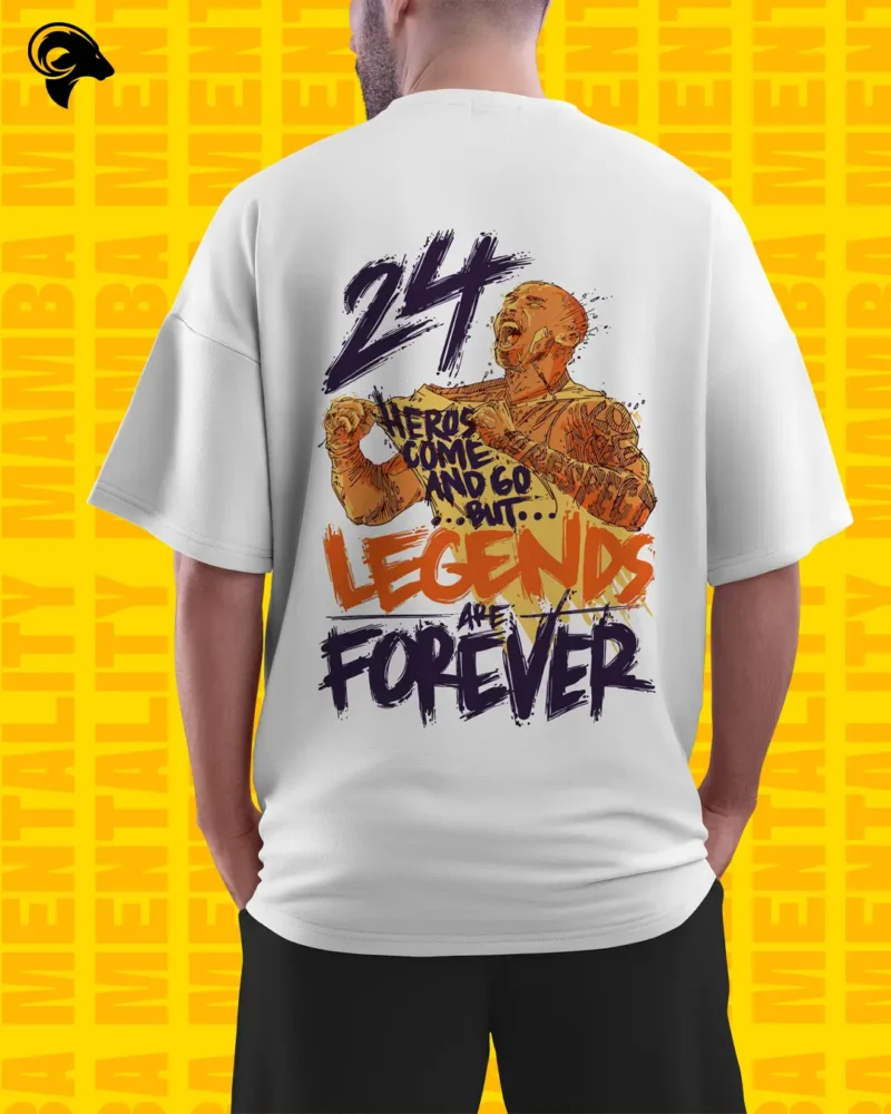 Kobe Bryant 24 - GOAT - Oversized Tshirt