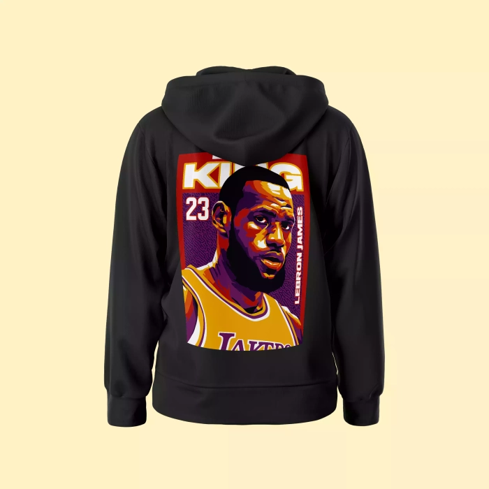 King James - Hoodie - Unisex - Print on back