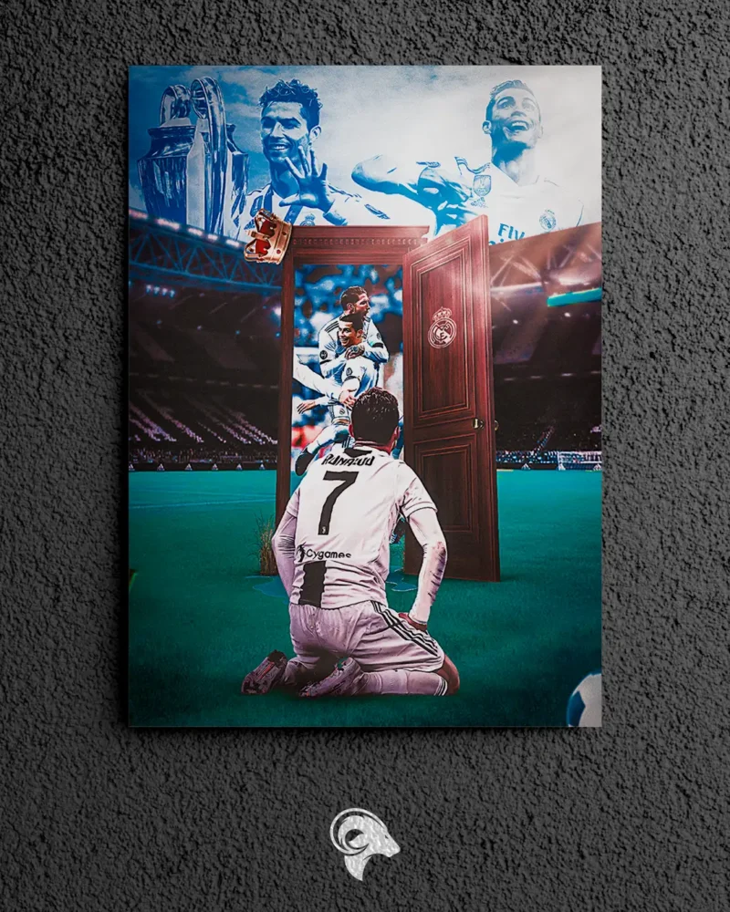 CR7 - Metal Poster