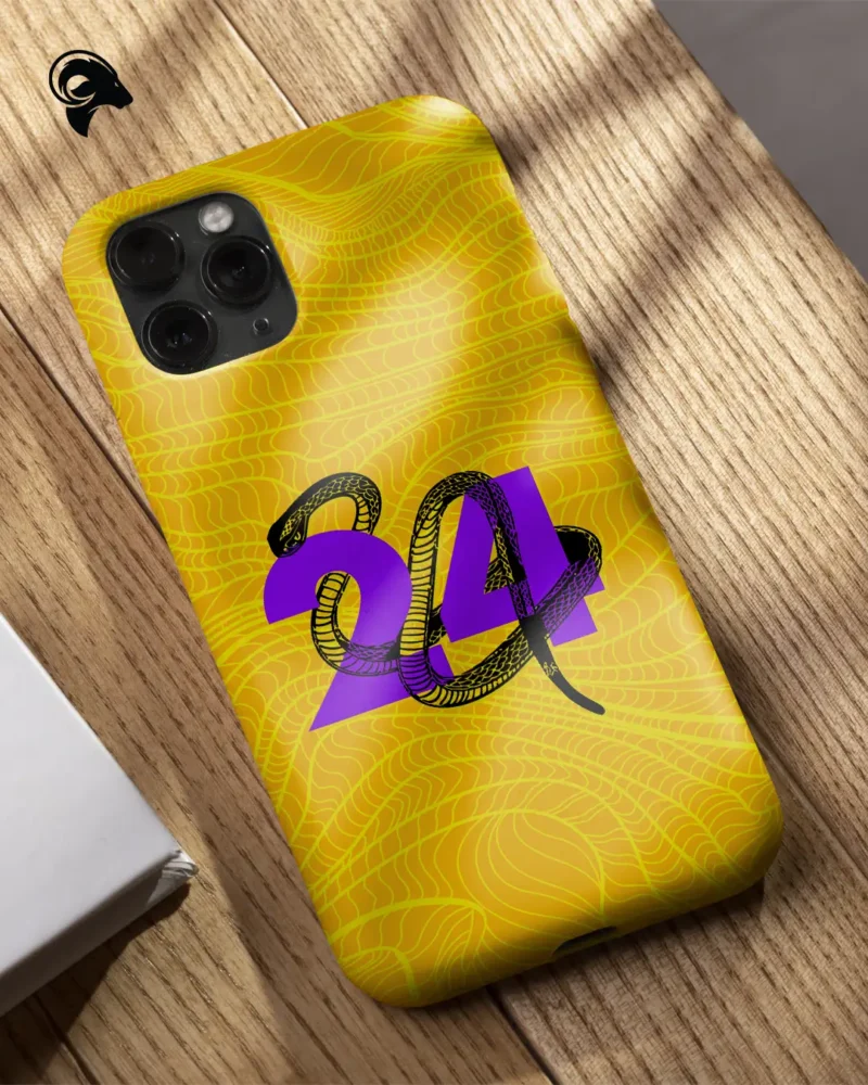 Kobe Bryant - Phone Case - Black Mamba Pattern