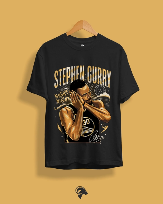 Stephen Curry Tshirt - Night Night